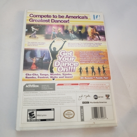 Nintendo Wii Dancing With The Stars Video Game - Picture 2 of 7